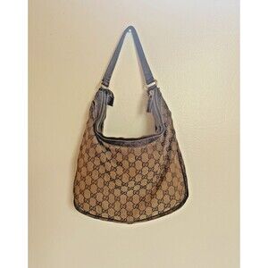 Authentic Vintage 1990’s GUCCI Hobo Bag GG  Mono